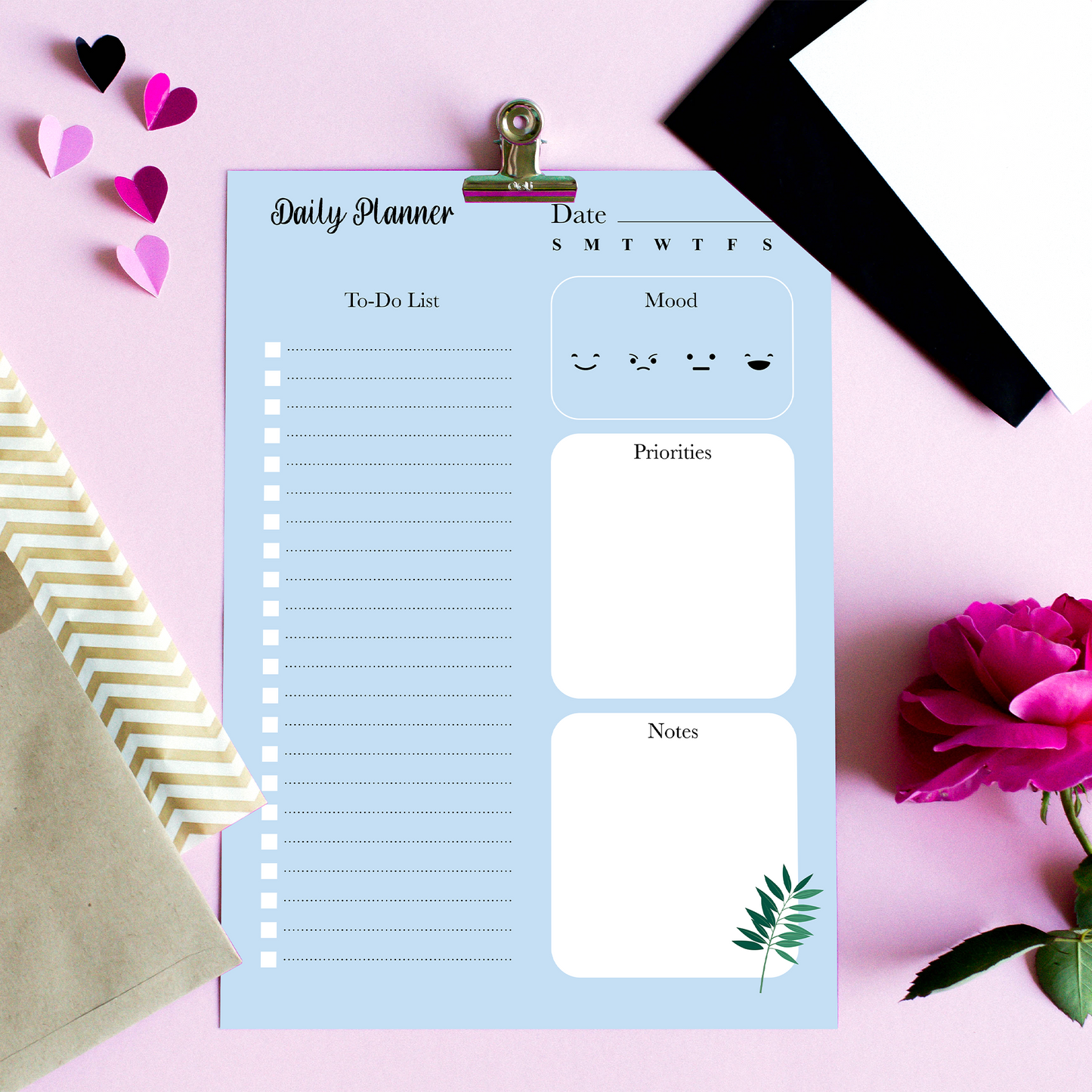 Printable Daily Planner A5